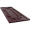 Ekena Millwork True Fit PVC Hastings Fixed Mount Shutters, Wine Red, 18W x 41H, PR TFP001HS18X041WR - alternate 2